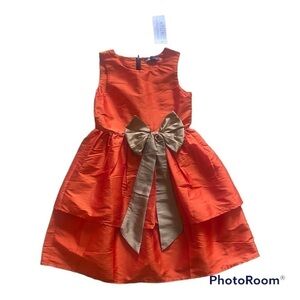 NWT-A.T.U.N.-STUNNING ORANGE DRESS